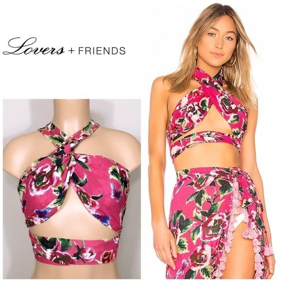 Lovers & Friends Lady Wrap top. NWT - Picture 1 of 8